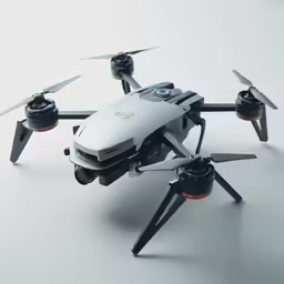 an image of a white remote controlled toy