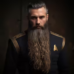 an image of a man with long hair and beard