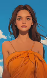 an image of a woman with brown hair