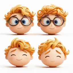 an animation shot of three cartoon characters