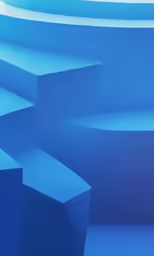 an abstract blue background with layers