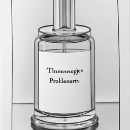 an empty bottle with a label that says homonophobia problems