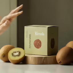 some fruit and some hand on top of it
