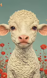 there is an art image that looks like an animal
