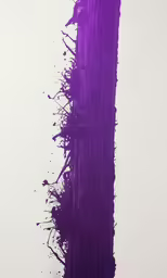 an abstract painting on paper with paint and brush strokes