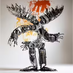 a digital image of some sort of animal figure