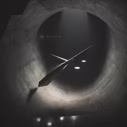 an image of a plane in the dark