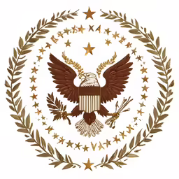 the seal of the united states with two eagle heads