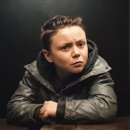 an image of a boy posing for a photo