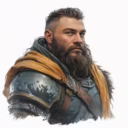 the character man from game of throne, dressed as a warrior