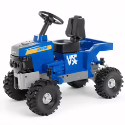 this tractor toy is not being made out of lego blocks