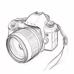 the camera is shown in this drawing