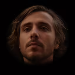 a man has his face up as if to be looking at something