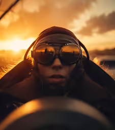 a girl wearing sunglasses while looking into the distance