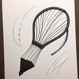 /tmp/FOOoOtvI3.jpg = a painting of a flying kite is being displayed
,/tmp/FOOoOtvI3.jpg = some type of kite on the ground on a table
,/tmp/FOOoOtvI3.jpg = some sort of art work, consisting of a wind spinner
,/tmp/FOOoOtvI3.jpg = an illustration of a black and white parasol
,/tmp/FOOoOtvI3.jpg = a picture of a black wire umbrella with long ends
,/tmp/FOOoOtvI3.jpg = a picture of an artistic item being displayed
,/tmp/FOOoOtvI3.jpg = a picture of some sort of umbrella or wind vane
