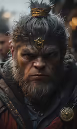 a character from game of thrones stares down