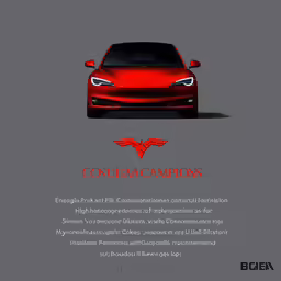 the concept car from the movie, it looks like it is in red