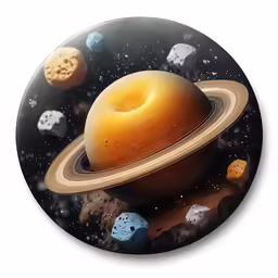 the planet and its different types of objects