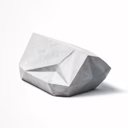 an image of a cement object with light reflecting off