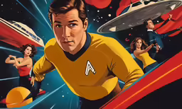 an image of the characters from star trek