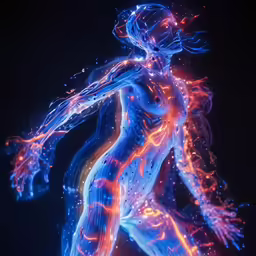 this image was done using various lights and photoshops