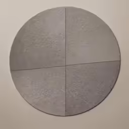 this is an image of a round area
