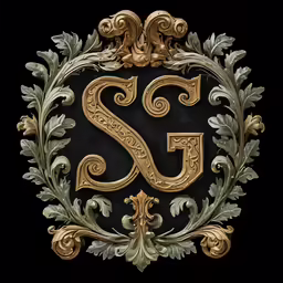 the number 55, from the front, is painted gold on black