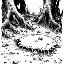 the print for this is a sketch, in black and white