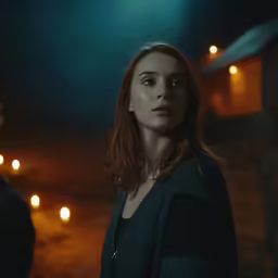 the dark pictures episode 5, with a female in black