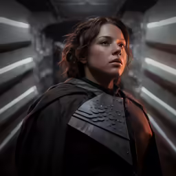 star wars episode 5 cosplaye in a space station environment