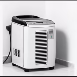 a white air conditioner with no heat in the room
