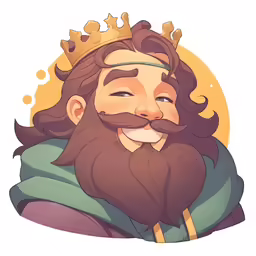 a man with a beard and mustache
