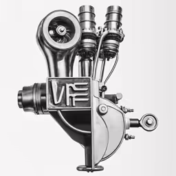 the three large wheels on top of each other
