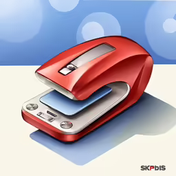 a digital illustration of a stack of computer disks