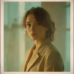 this is an image of a young woman