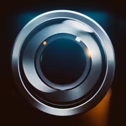 a metallic object on the wall