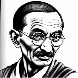 a black and white portrait of dr seuss