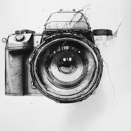 an artistic photo with the word photography in it