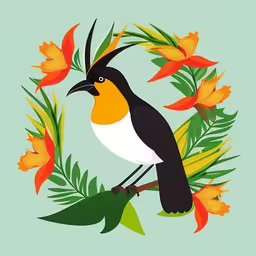 there is a bird that is sitting on the branch