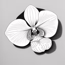 an image of a flower on a wall,an image of flowers that are in a room