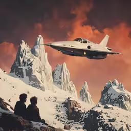 a jetliner that is flying in the sky