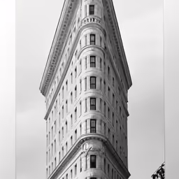 this is a tall building with several windows