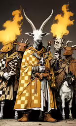 an image of some weird guys that are standing together