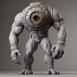 an old - fashioned creature made out of 3d