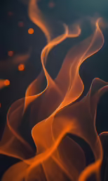 the light streaks from a long exposure on a dark background