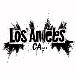 the logo for los angeles ca