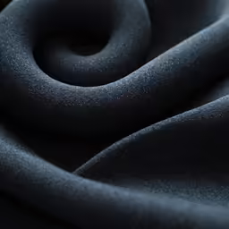a close up image of black fabric
