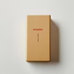 a box on a table with the words emptia written below