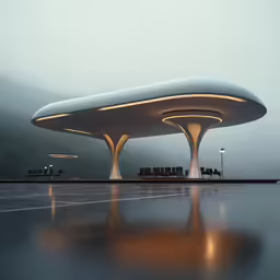 futuristic public bus terminal by santiago miguel villa for design associates