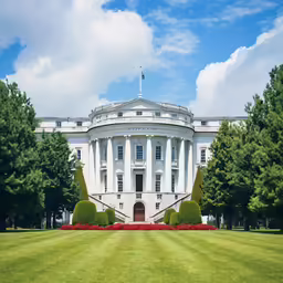 a large building with a lot of trees